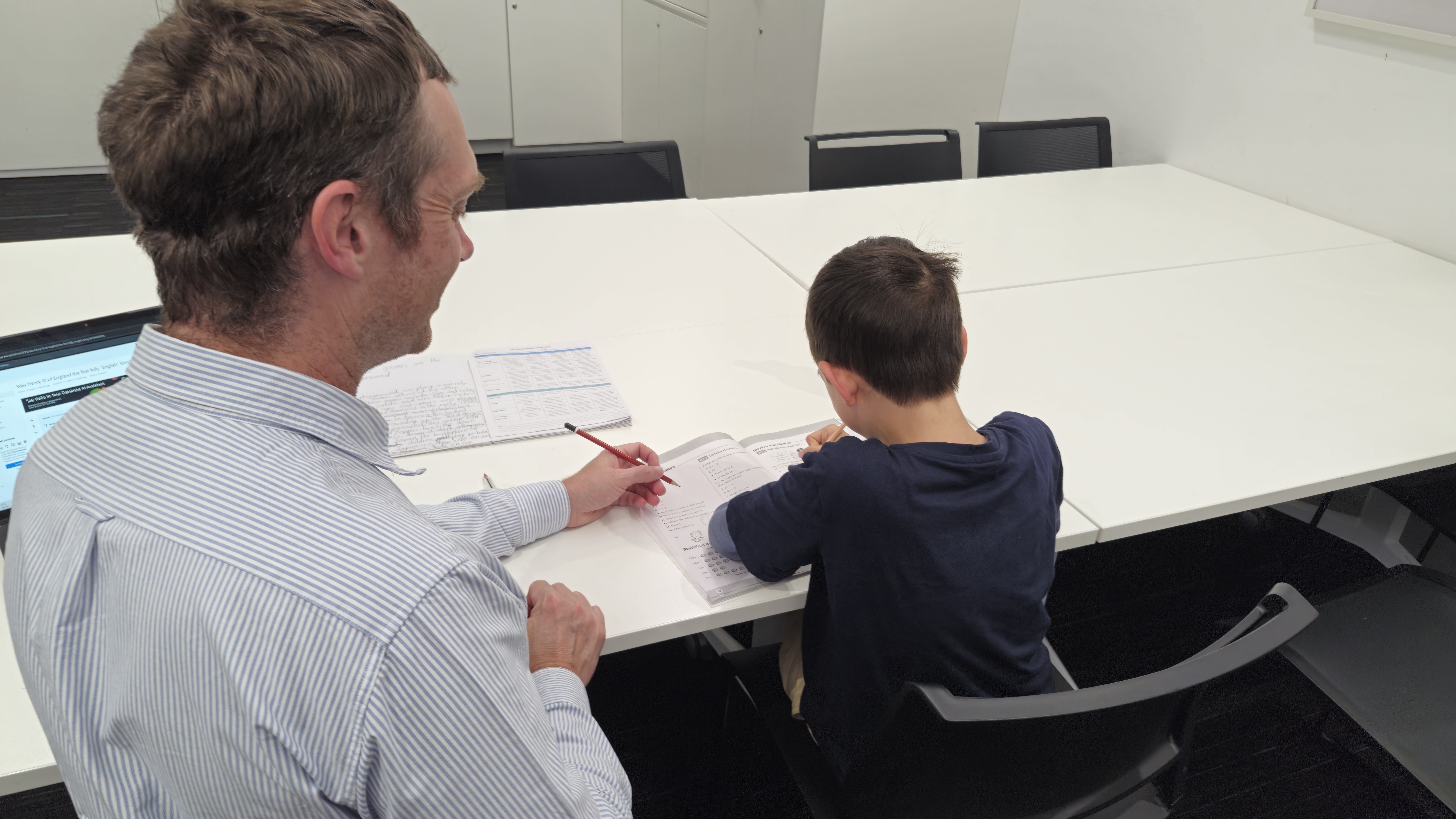 Tutoring session in Hornsby